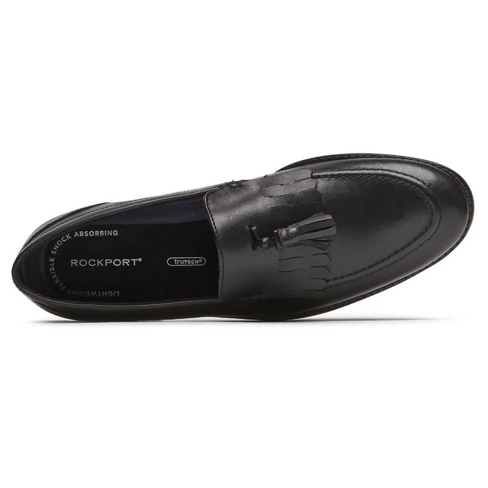 Rockport Loafers Herre Svart - Style Purpose 3 Tassel - LEAX54718